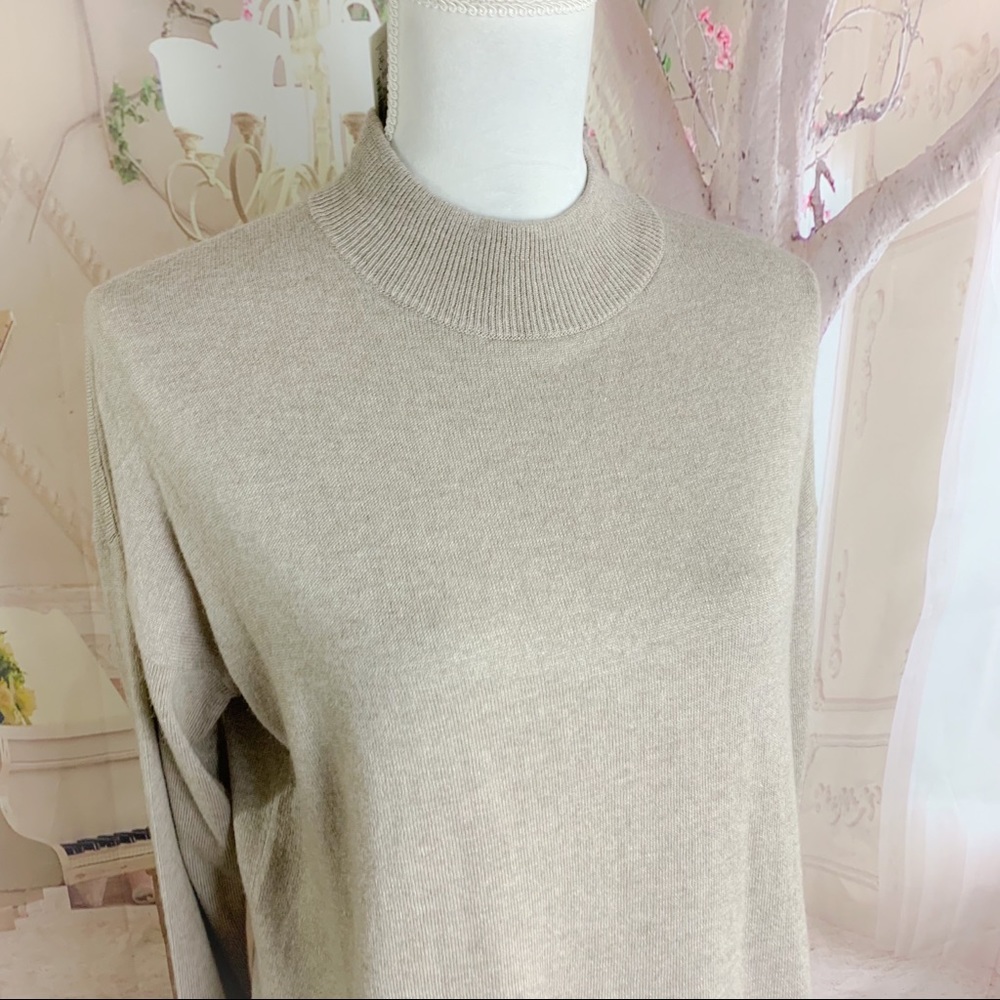 NEW Madewell Ashbury Mock Neck Sweater - Picture 8 of 11